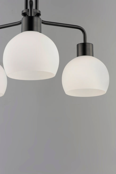 Maxim Coraline 3 Light Chandelier Model: 11276SWBK