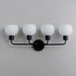 Maxim Coraline 4 Light Bath Vanity Model: 11274SWBK