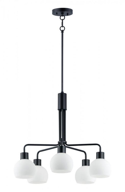 Maxim Coraline 5 Light Chandelier Model: 11277SWBK