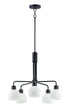Maxim Coraline 5 Light Chandelier Model: 11277SWBK