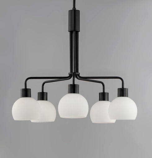 Maxim Coraline 5 Light Chandelier Model: 11277SWBK