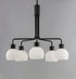 Maxim Coraline 5 Light Chandelier Model: 11277SWBK