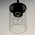 Maxim Corona 1 Light Mini Pendant Model: 90200FTBK