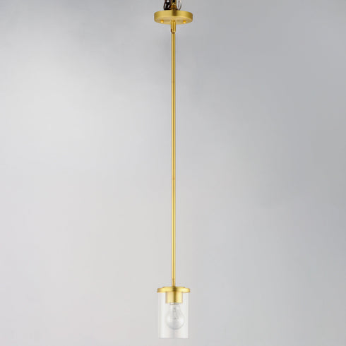 Maxim Corona 1 Light Mini Pendant Model: 90200FTBK