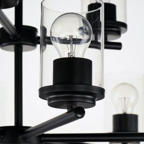 Maxim Corona Multi Tier Chandelier Model: 10206FTBK