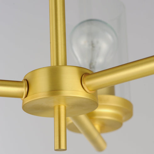 Maxim Corona Single Tier Chandelier Model: 10203FTBK