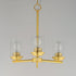 Maxim Corona Single Tier Chandelier Model: 10203FTBK
