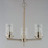Maxim Corona Single Tier Chandelier Model: 10203FTBK