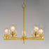 Maxim Corona Single Tier Chandelier Model: 10205FTBK