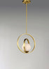Maxim Coronet Single Pendant Model: 26052SWSBR