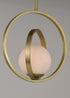 Maxim Coronet Single Pendant Model: 26052SWSBR