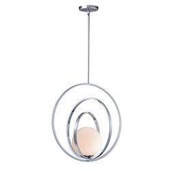 Maxim Coronet Single Pendant Model: 26054SWSBR