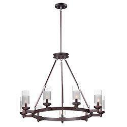 Maxim Crescendo Chandelier Model: 26327CLFTSN