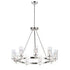 Maxim Crescendo Chandelier Model: 26327CLFTSN