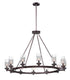 Maxim Crescendo Chandelier Model: 26329CLFTOI