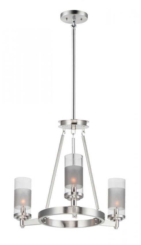 Maxim Crescendo Mini Chandelier Model: 26325CLFTSN