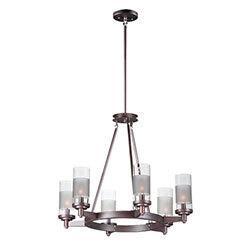 Maxim Crescendo Single Tier Chandelier Model: 26326CLFTOI