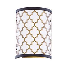 Maxim Crest Wall Sconce Model: 20294WLOIAB