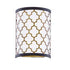 Maxim Crest Wall Sconce Model: 20294WLOIAB
