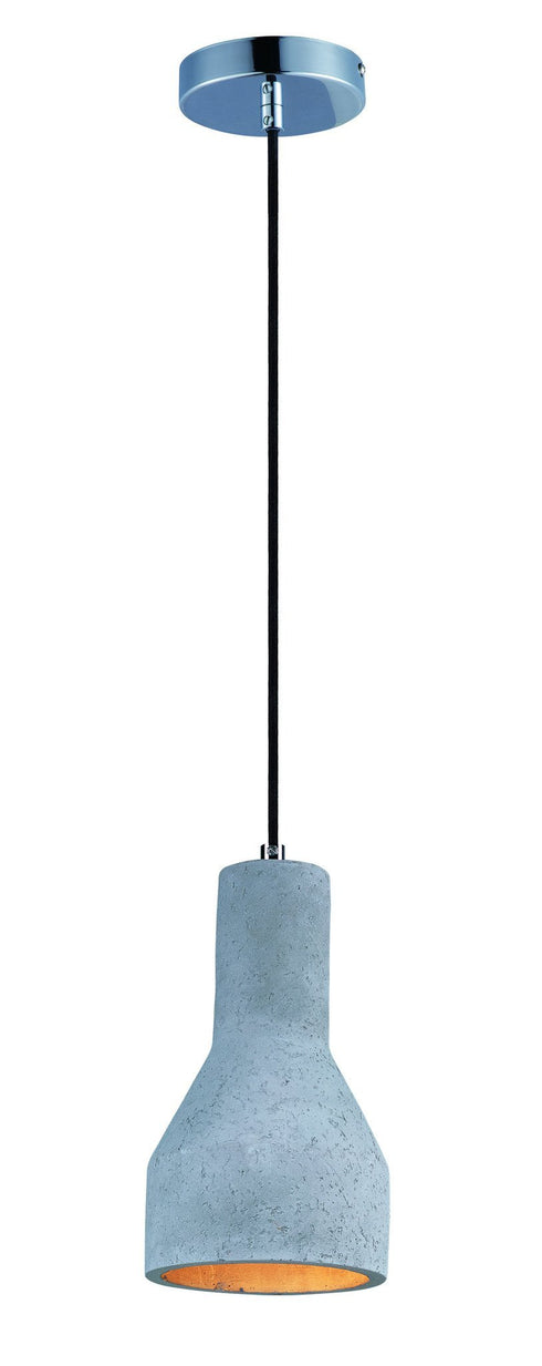 Maxim Crete Single Pendant Model: 12392GYPC