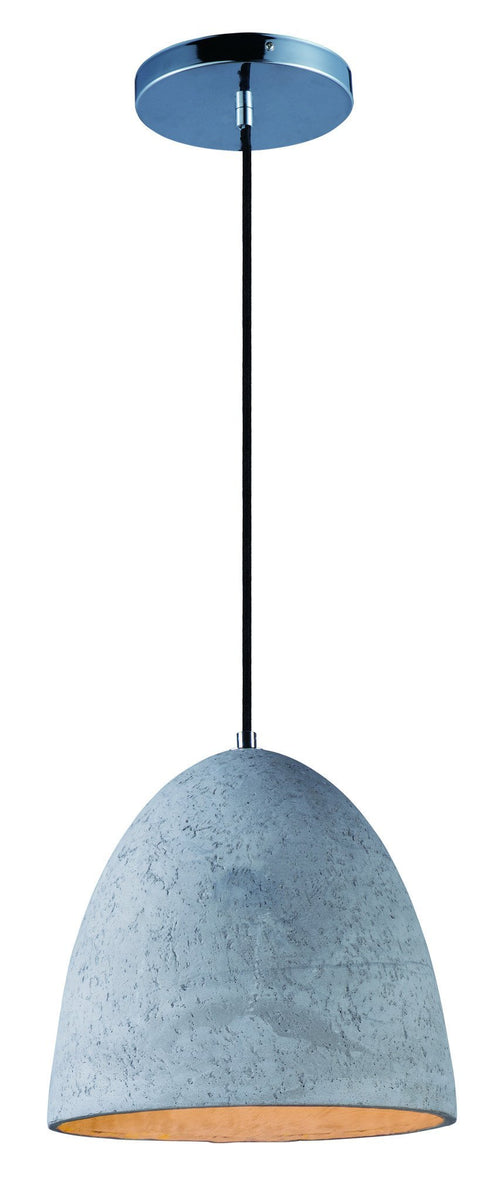 Maxim Crete Single Pendant Model: 12397GYPC