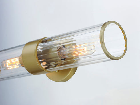 Maxim Crosby 2 Light Wall Sconce Model: 11472CRBK