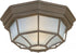 Maxim Crown Hill 2 Light Outdoor Ceiling Mount Model: 1020BK