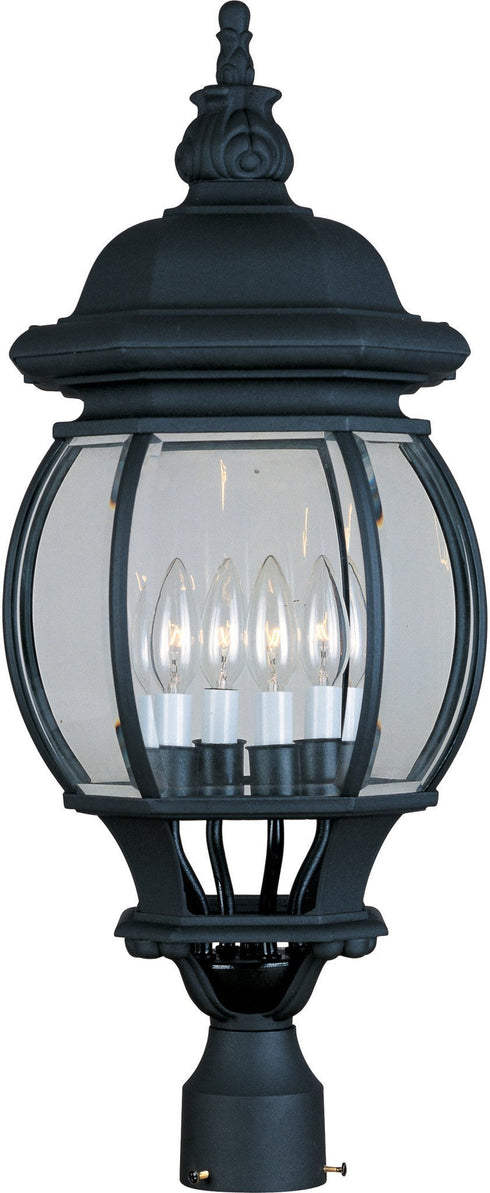 Maxim Crown Hill Outdoor Pol Post Mount Model: 1038BK