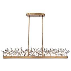 Maxim Crystal Garden Linear Pendant Model: 30446CGGL