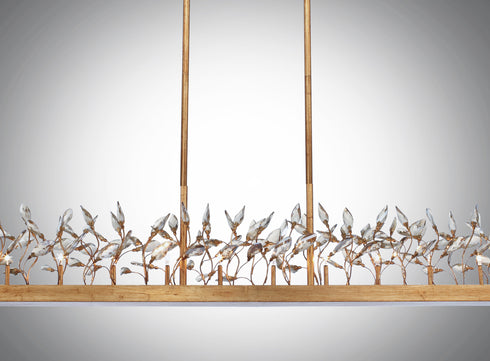 Maxim Crystal Garden Linear Pendant Model: 30446CGGL