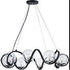 Maxim Curlicue Multi Light Pendant Model: 35108CDBKPN