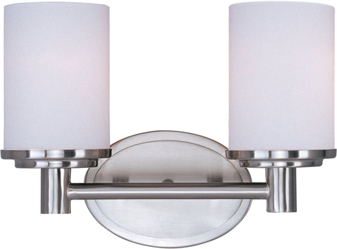Maxim Cylinder 2 Light Bath Vanity Model: 9052SWSN