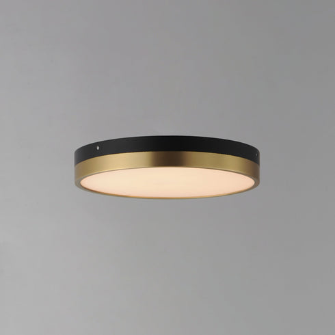 Maxim Dapper Flush Mount Model: 59702WTBKAB