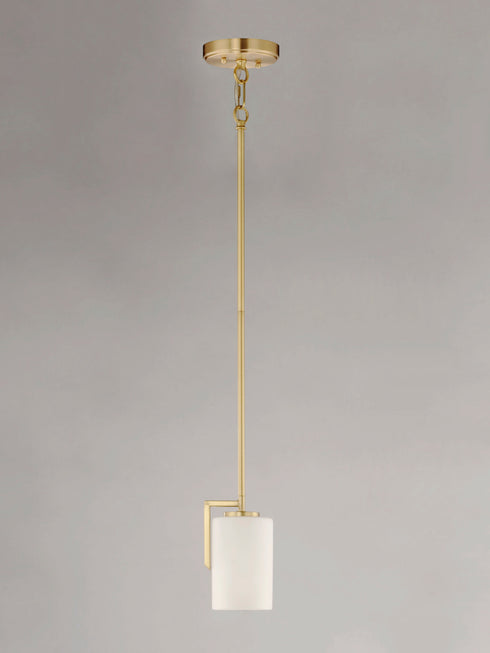 Maxim Dart 1 Light Pendant Model: 91280SWSN