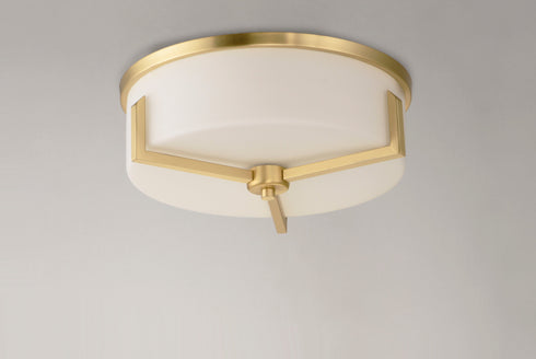 Maxim Dart 3 Light Flush Mount Model: 21280SWSN