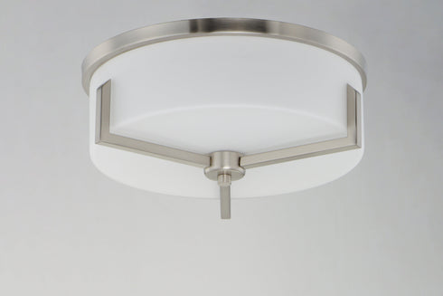 Maxim Dart 3 Light Flush Mount Model: 21280SWSN