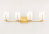Maxim Dart 4 Light Bath Vanity Model: 21284SWSN