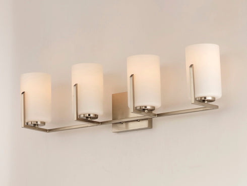 Maxim Dart 4 Light Bath Vanity Model: 21284SWSN