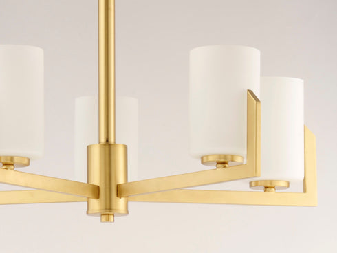 Maxim Dart 5 Light Chandelier Model: 21286SWSN