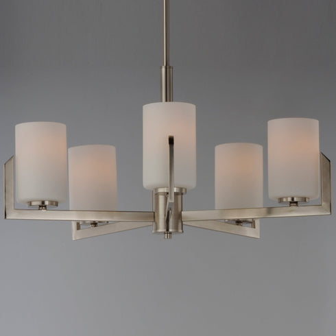 Maxim Dart 5 Light Chandelier Model: 21286SWSN