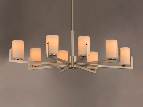 Maxim Dart 8 Light Chandelier Model: 21288SWSN