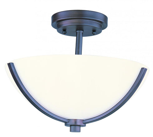 Maxim Deven 3 Light Semi Flush Mount Model: 20031SWOI