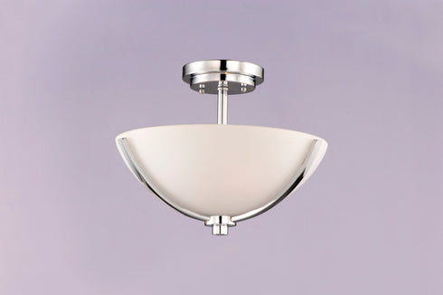 Maxim Deven 3 Light Semi Flush Mount Model: 20031SWOI