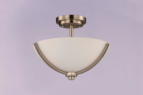 Maxim Deven 3 Light Semi Flush Mount Model: 20031SWOI