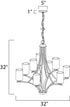 Maxim Deven Multi Tier Chandelier Model: 20036SWBK