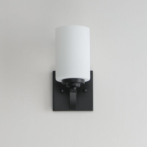 Maxim Deven Wall Sconce Model: 20030SWBK