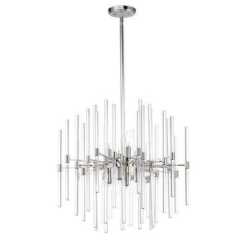 Maxim Divine 8 Light Chandelier Model: 38405CLPN