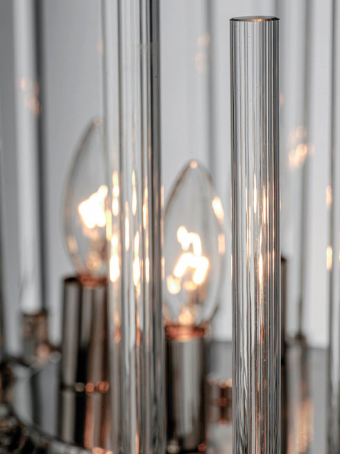 Maxim Divine 8 Light Chandelier Model: 38405CLPN