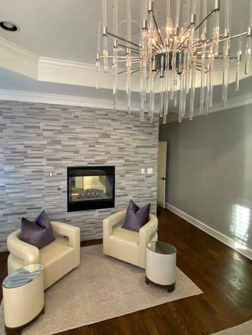 Maxim Divine 8 Light Chandelier Model: 38405CLPN