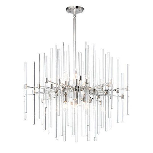 Maxim Divine 8 Light Chandelier Model: 38406CLPN